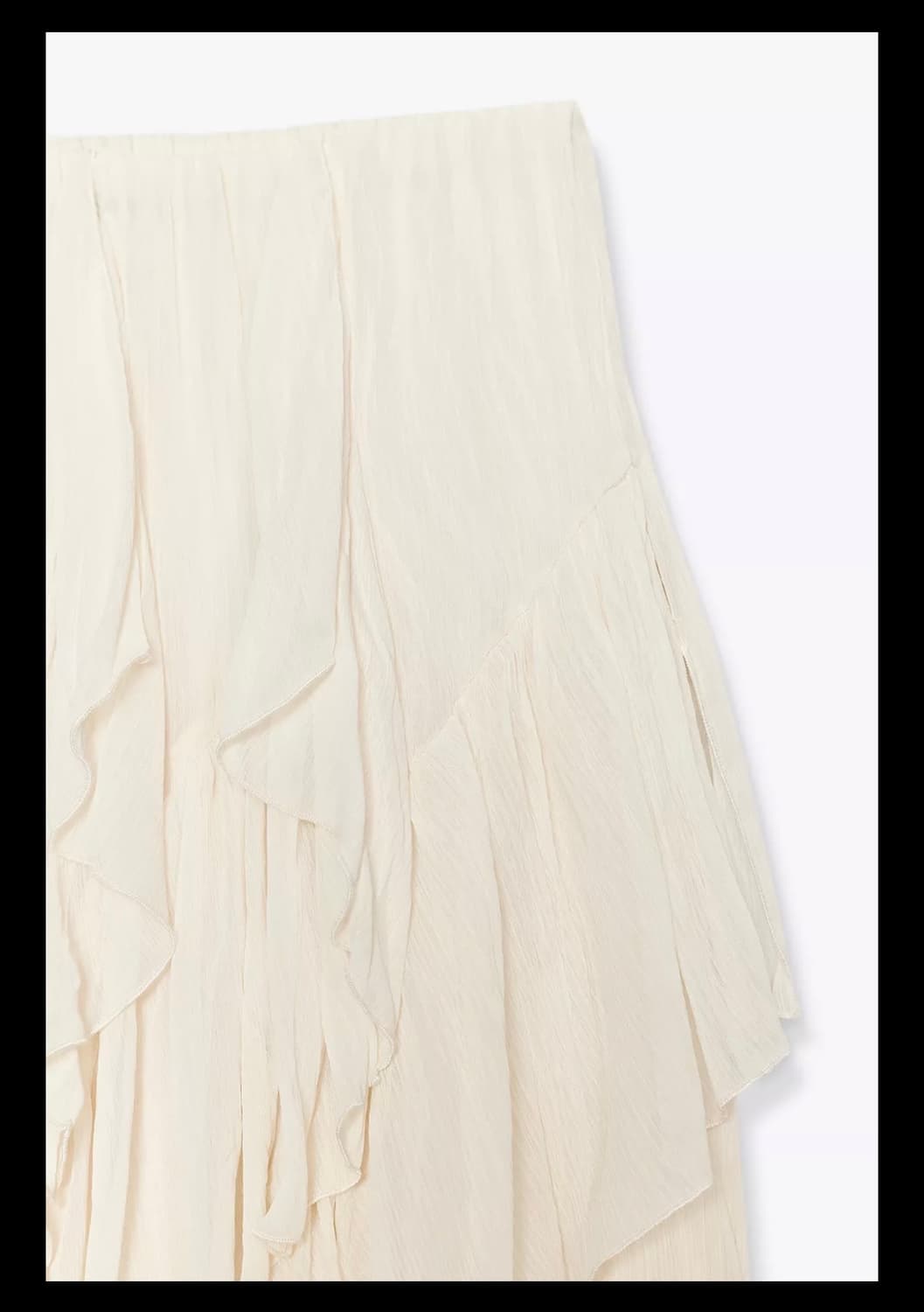 ZARA 자라 희귀템 쉬폰 레이어드 스커트 상품이미지6