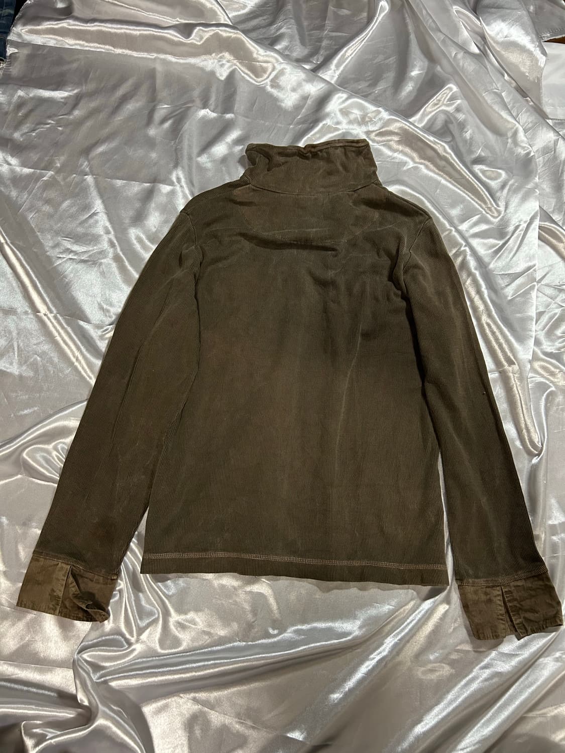 y2k grunge 2pockets half zip-up 상품이미지4