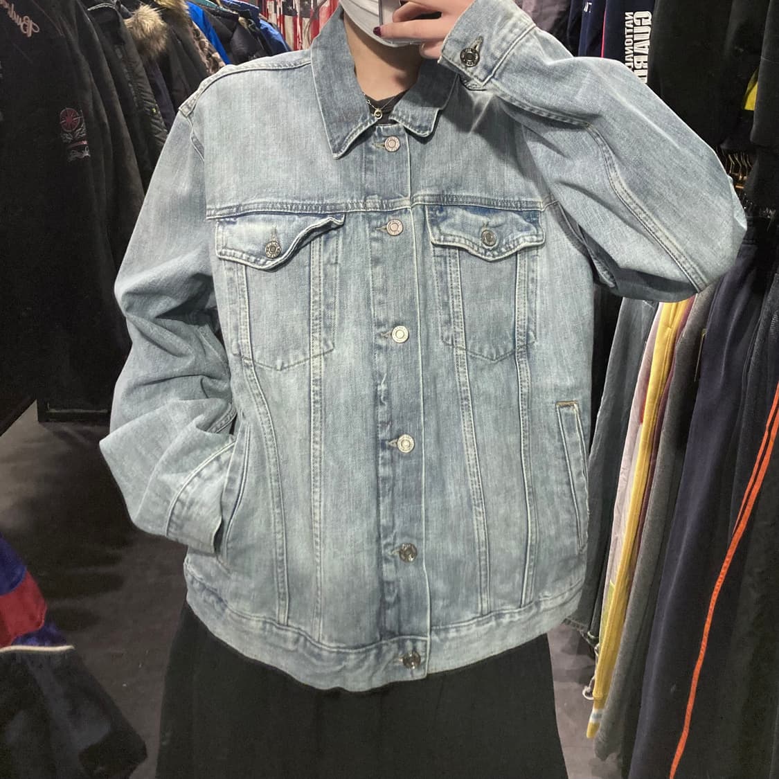 [IM]GAP 1969데님자켓 연청 상품이미지4