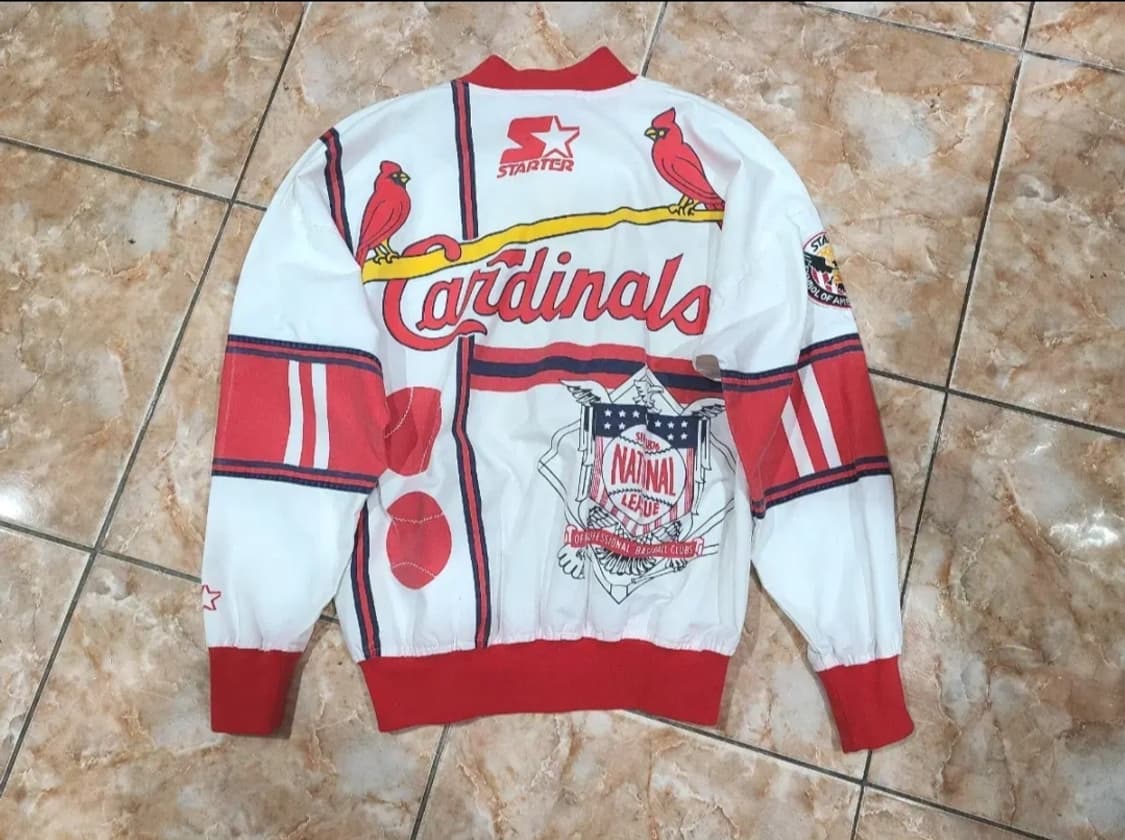 80년대 STARTER 세인트 루이스 카디널스 코튼 풀오버 상품이미지2