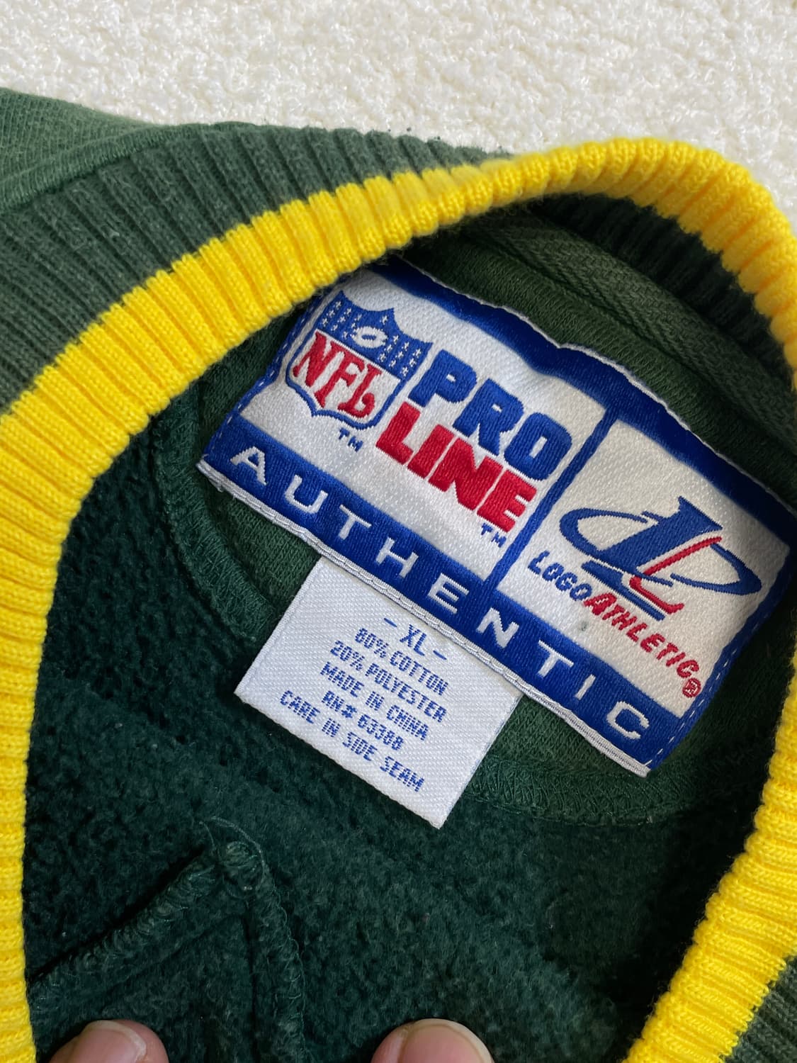 Logo Athletic Green Bay Packers 스웻 상품이미지3