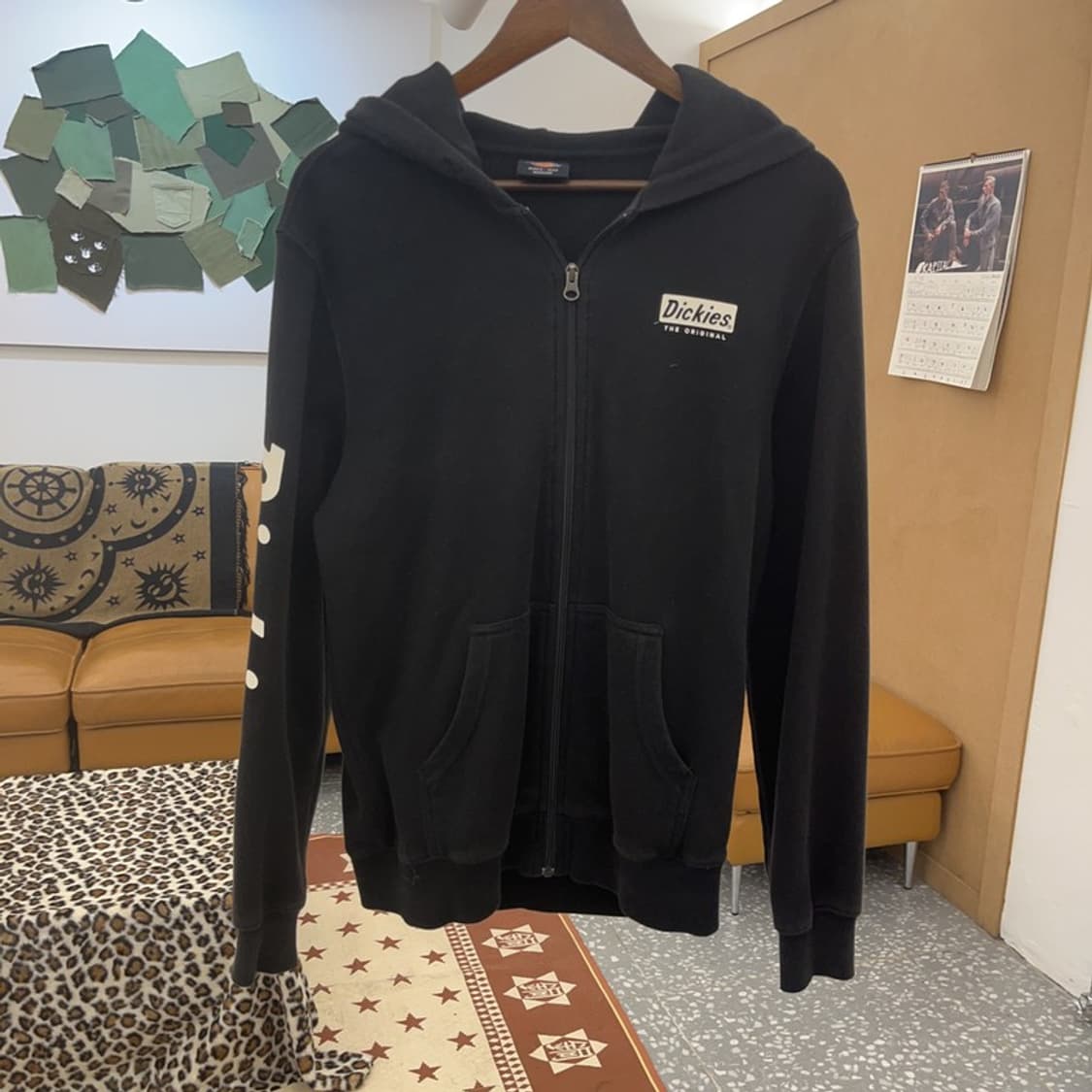 디키즈 올드스쿨 .스트릿 사이드 스펠로고 후드집업 M C08895 상품이미지3