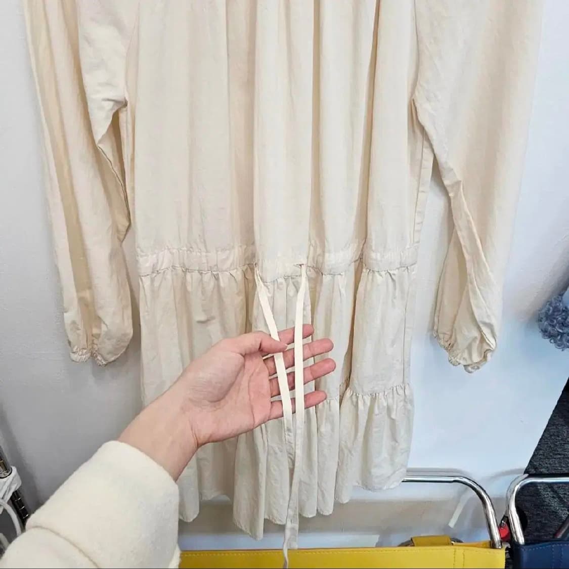 오프 원피스 연베이지 상품이미지2