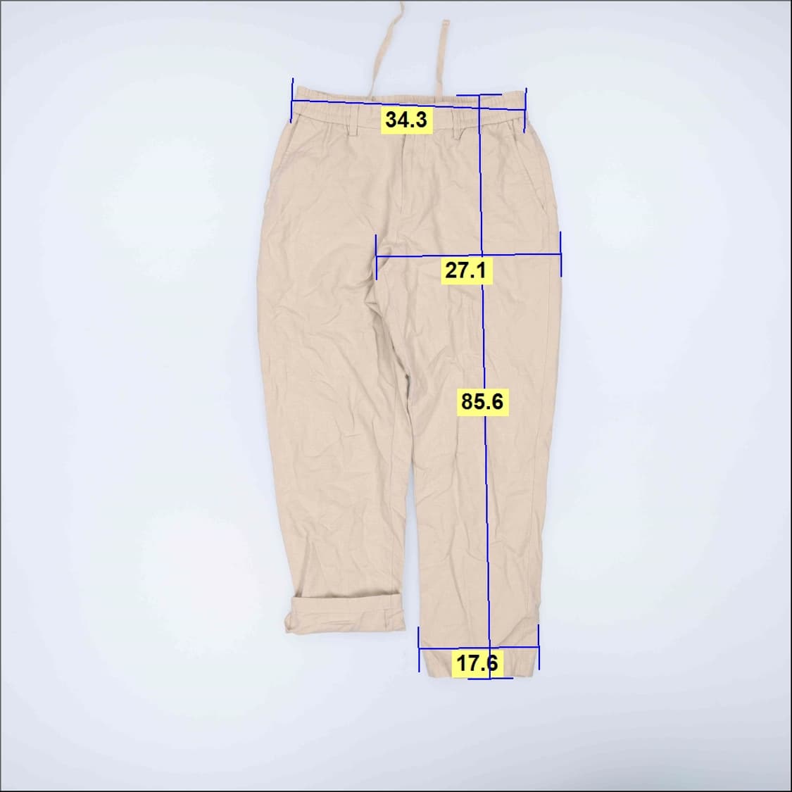 28 무신사스탠다드 린넨 코튼 혼방 바지 0604J2 상품이미지6