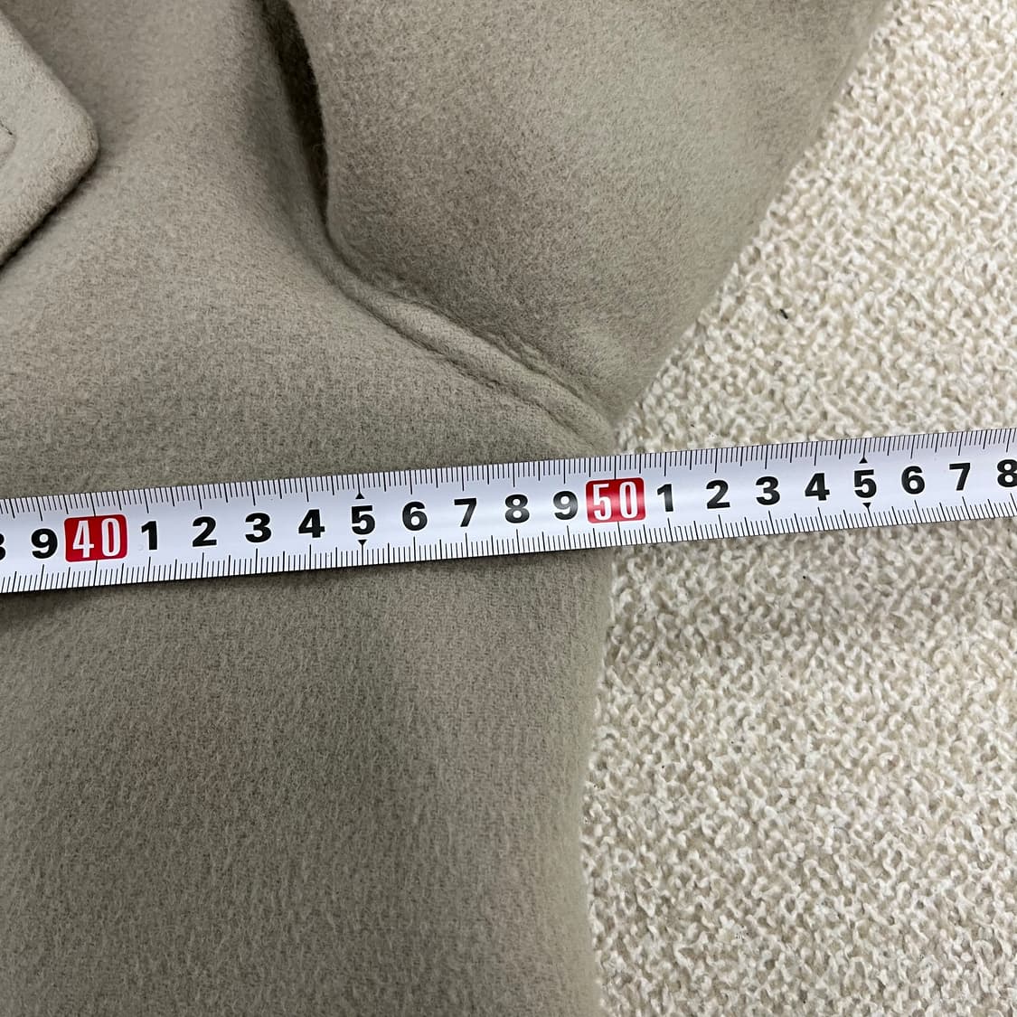 88-98-165 한섬 타임 울 반코트 0127M2 상품이미지9