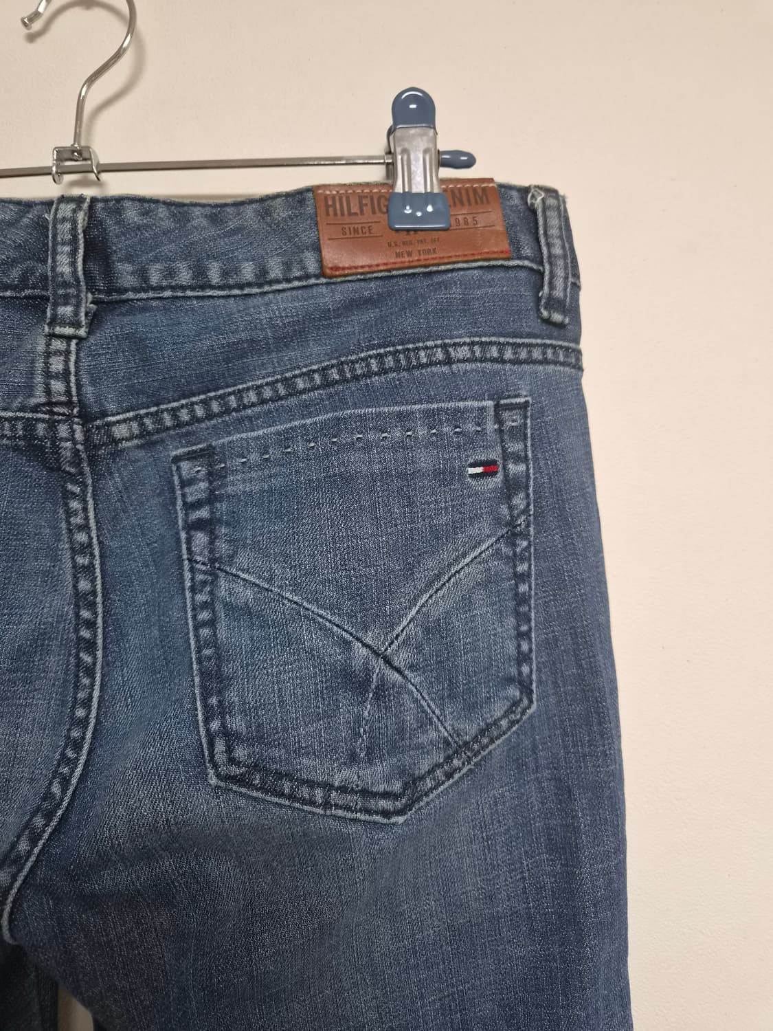 타미힐피거Tommy 부츠컷 워싱 데님 28 P-182 상품이미지6