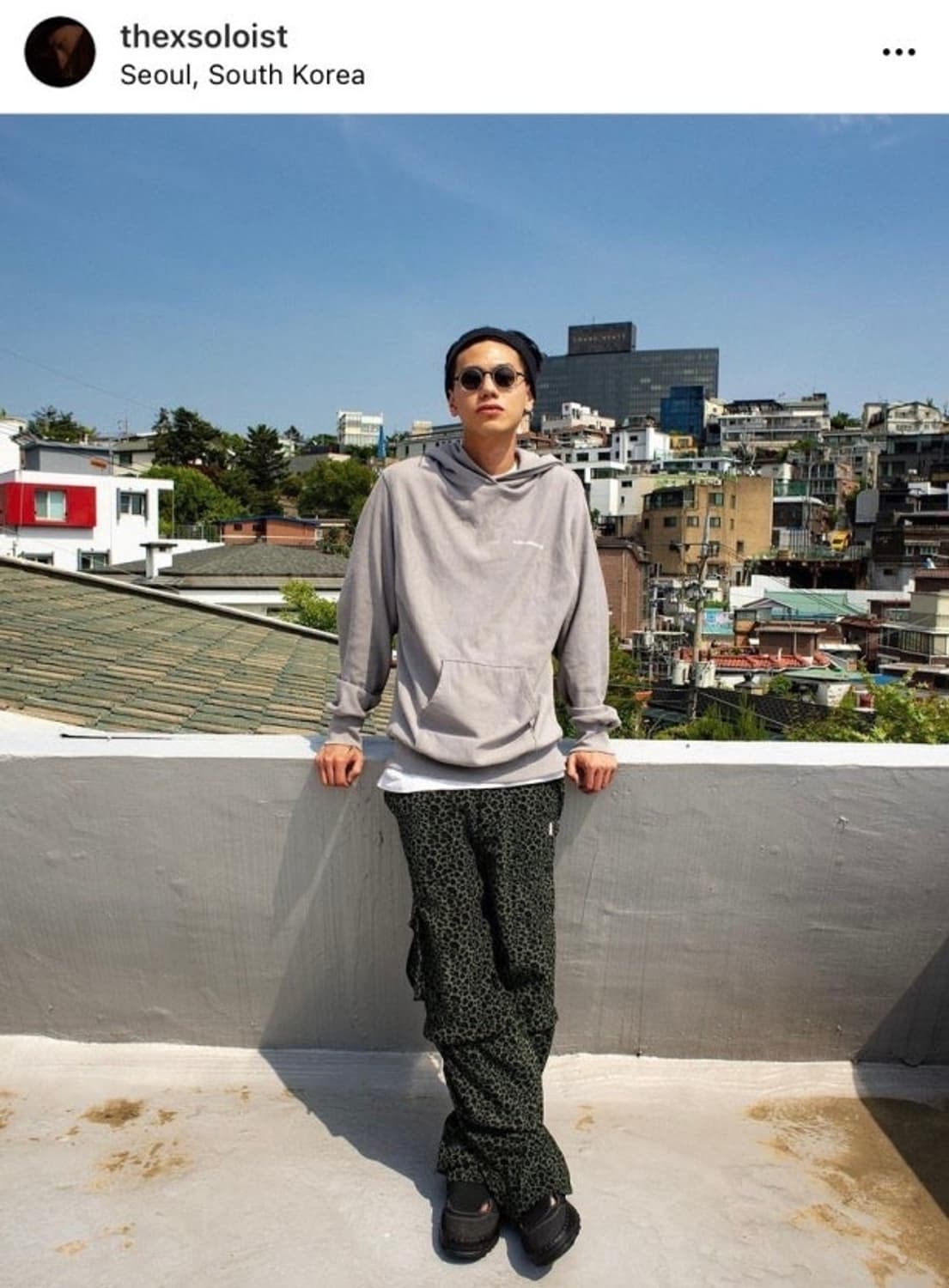 옴므보이 레오파드 카고팬츠 L 팝니다 상품이미지2