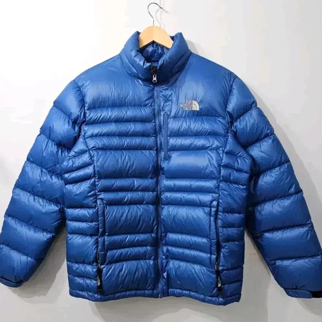 노스페이스 900필 구스다운 패딩 블루 110 상품이미지1