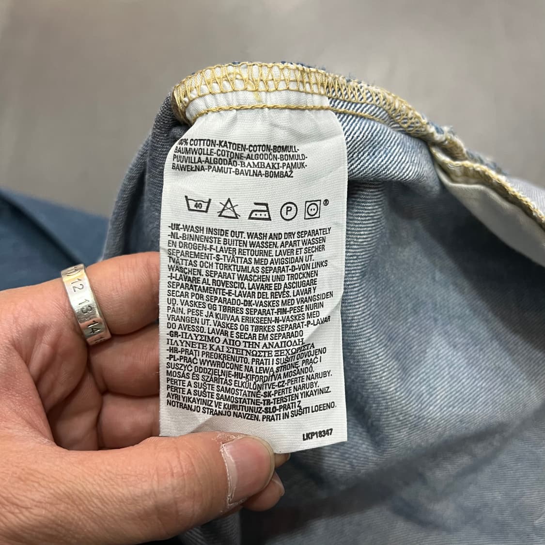  리바이스 엔지니어드 데님 팬츠 y14576 상품이미지8