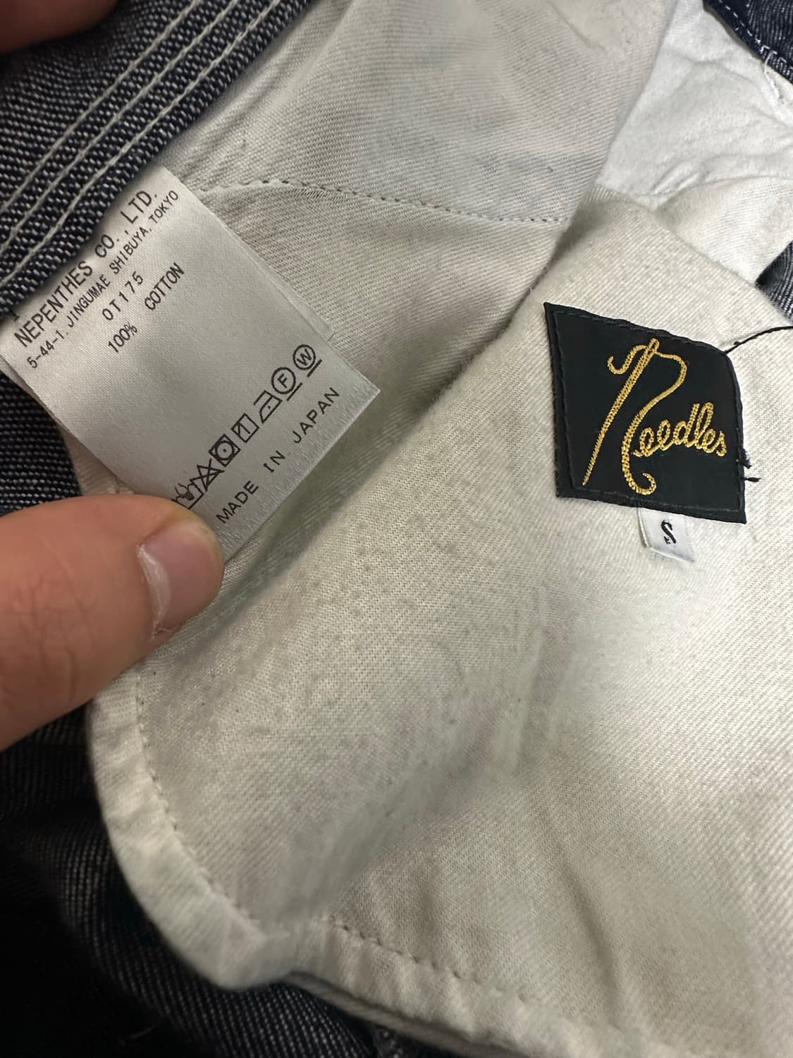 니들스 INDIGO HD 팬츠 S 상품이미지7