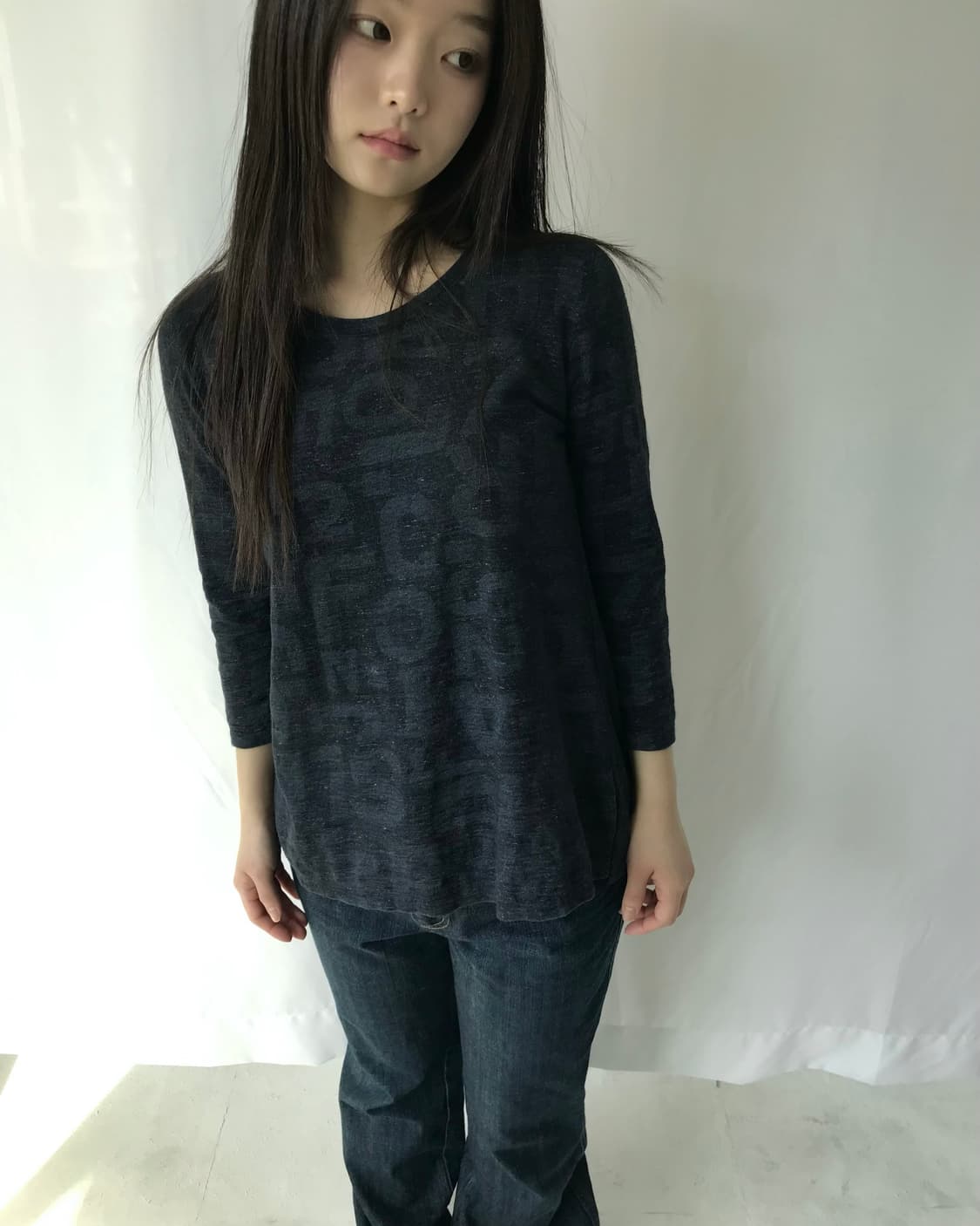 다크 차콜 롱슬리브 상품이미지2
