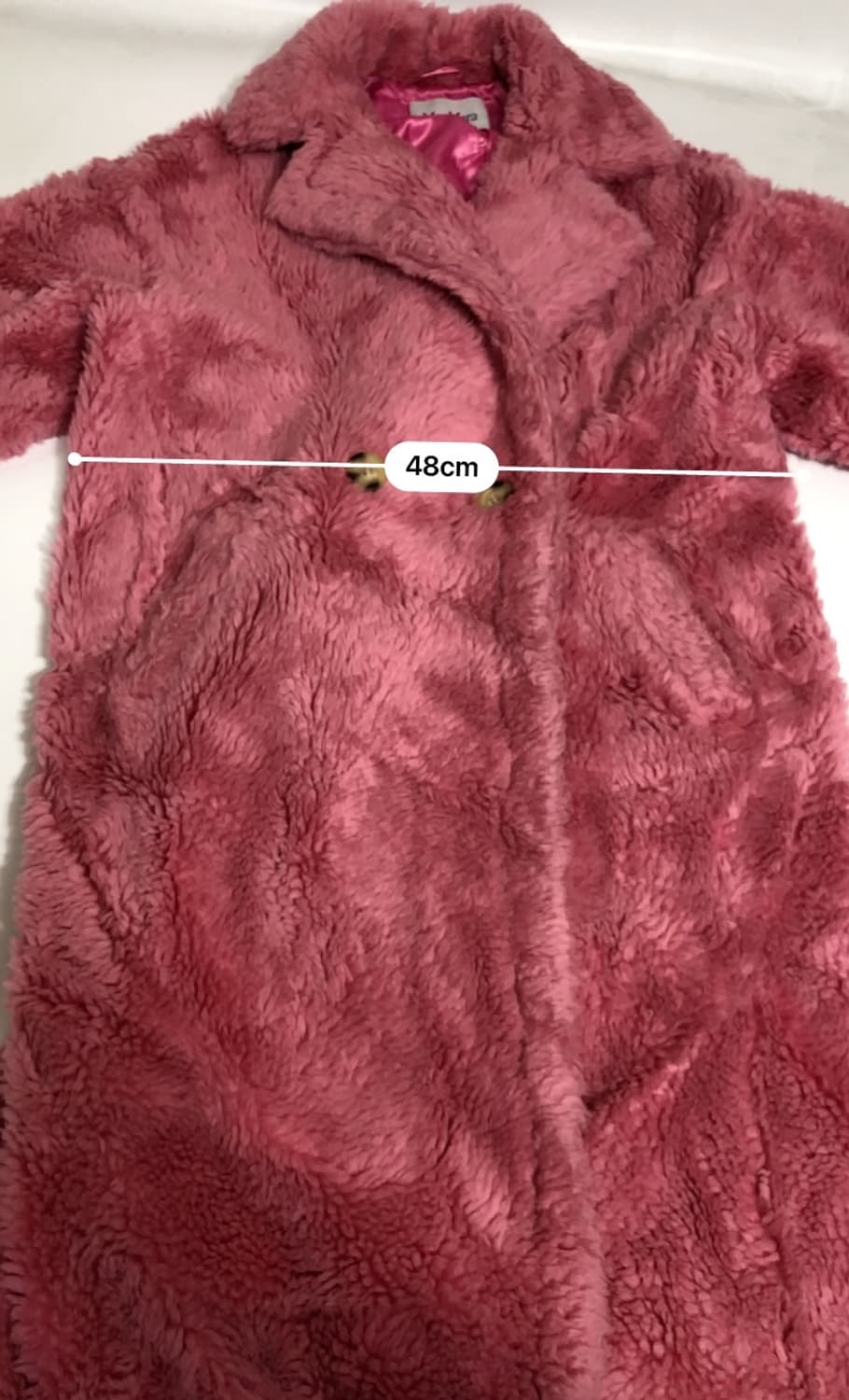 막스마라 구형 테디베어 뽀글이 코트 S 상품이미지10