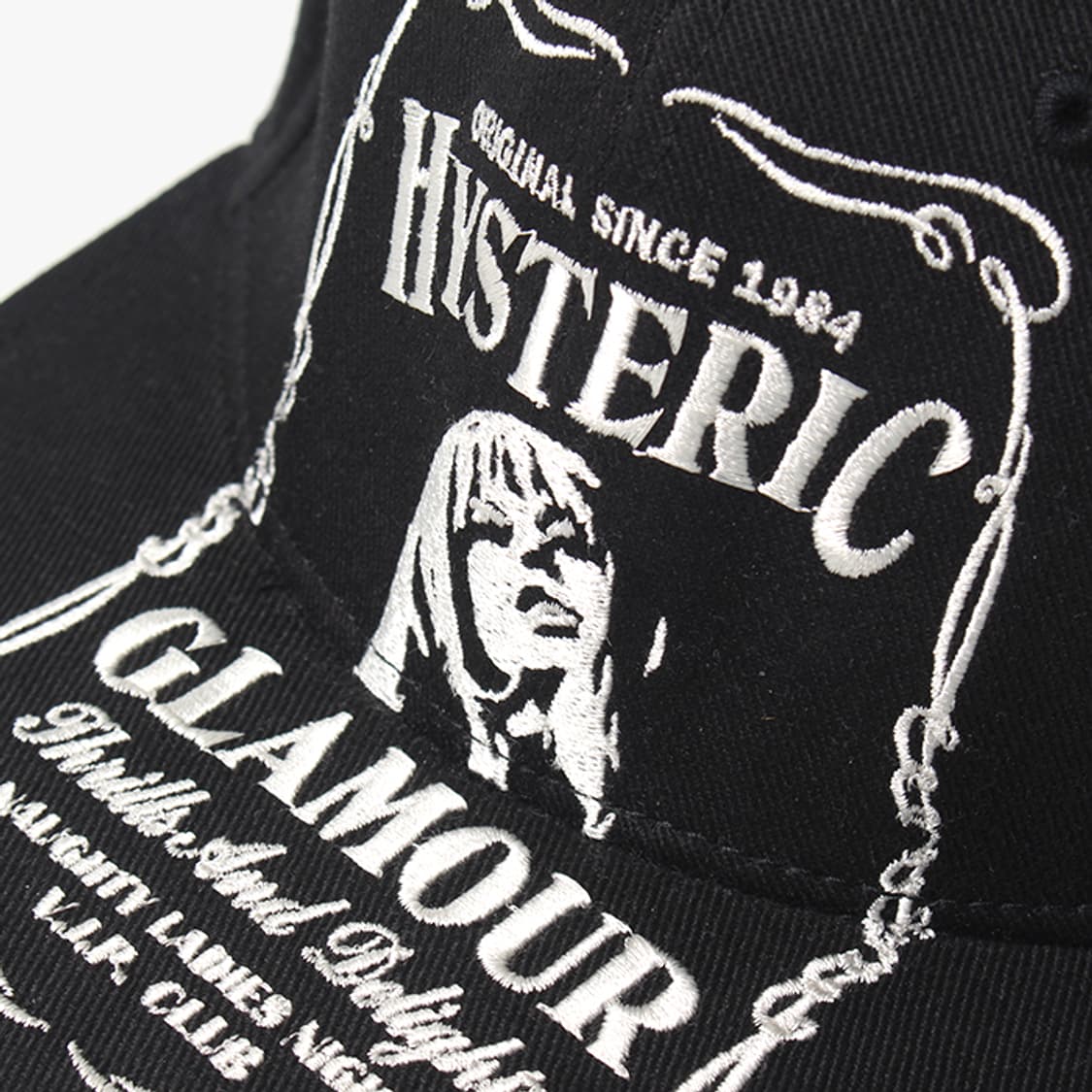 HYSTERIC GLAMOUR "Black Cap" 상품이미지3
