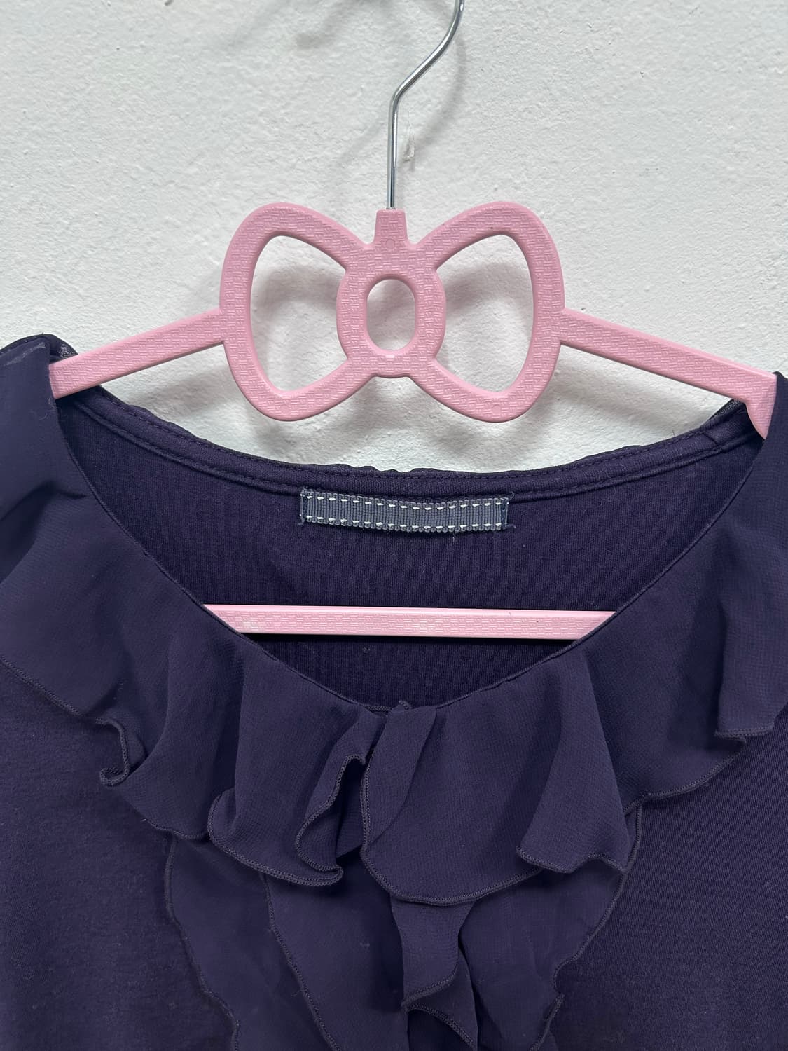 슈슈룬 바닐라 흑화 무드 레이스 롱슬리브 상품이미지7