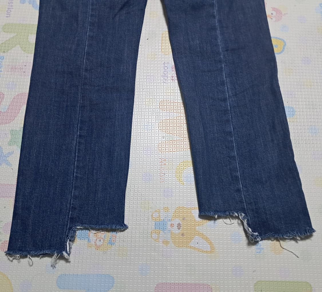 게스 슬림 스트레이트 데님 청바지 27 상품이미지4