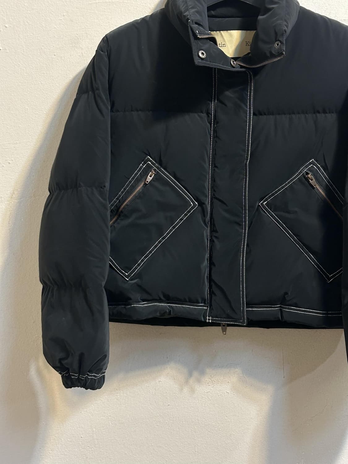 마뗑킴 스티치 숏 패딩 자켓 상품이미지4