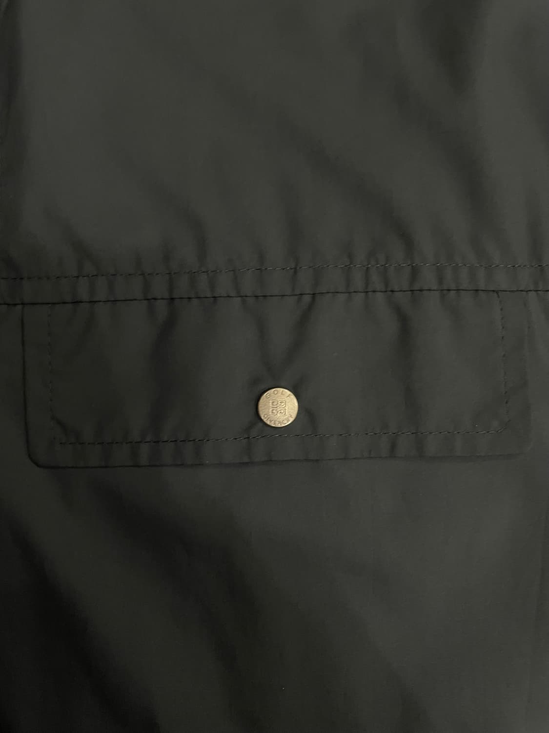 지방시 실버 버튼 플랩 포켓 셔츠 자켓 블랙 상품이미지5