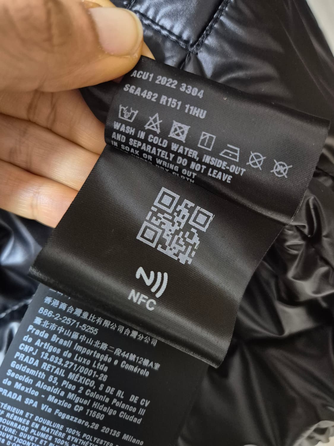 (새제품) 프라다 삼각로고 구스다운 패딩 조끼구스 (22년) 50 상품이미지8