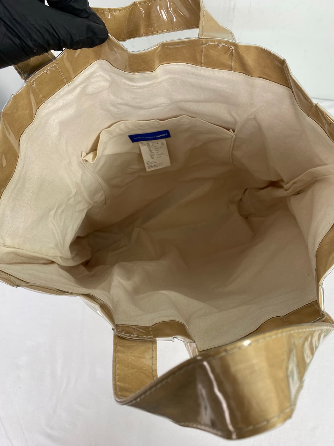 꼼데가르송 크래프트 pvc백 <32> 상품이미지3