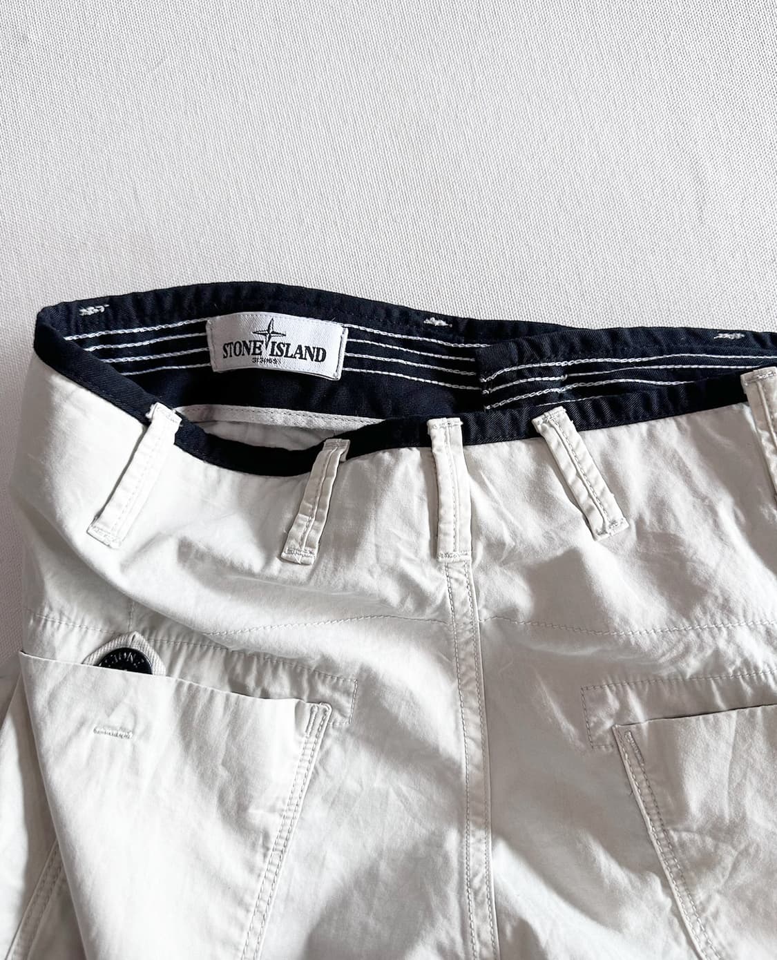 STONE ISLAND cotton cargo pants 상품이미지7