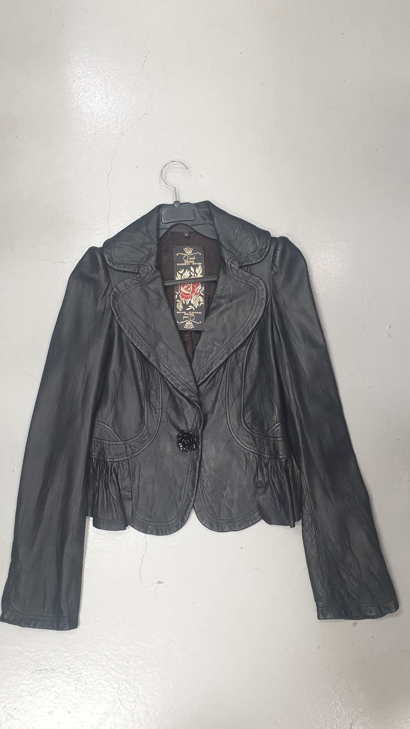 오즈세컨 다크브라운 양가죽 자켓55 상품이미지1