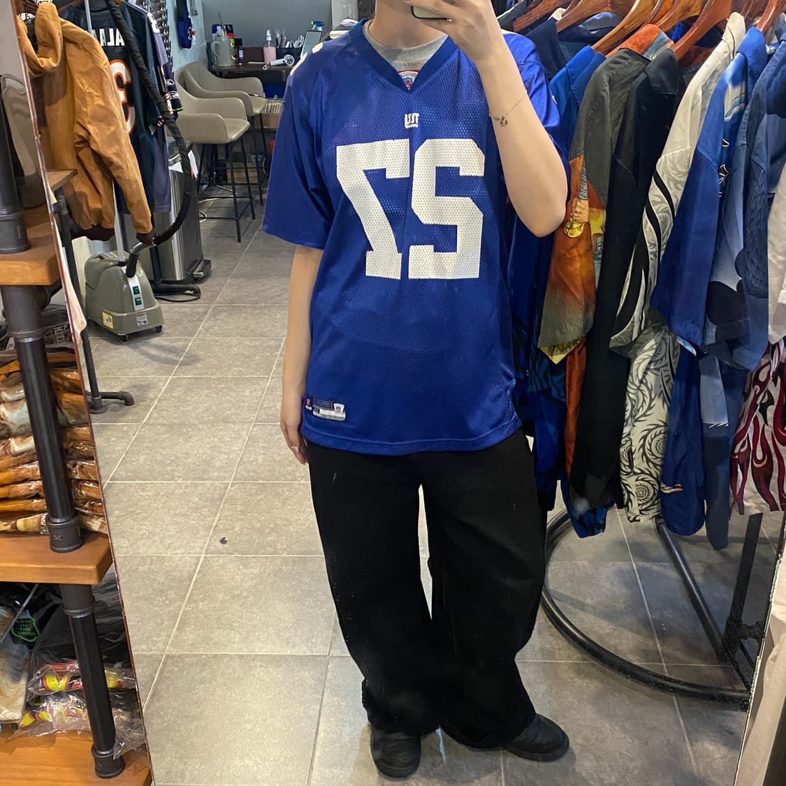 [NO.9] NFL 풋볼 져지 반팔티 블루 상품이미지4