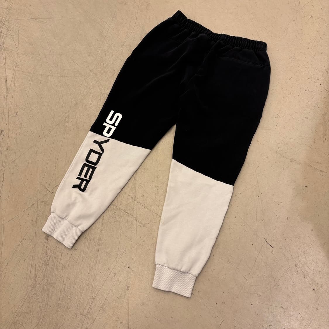 스파이더 투톤 빅로고 조거 팬츠 상품이미지3