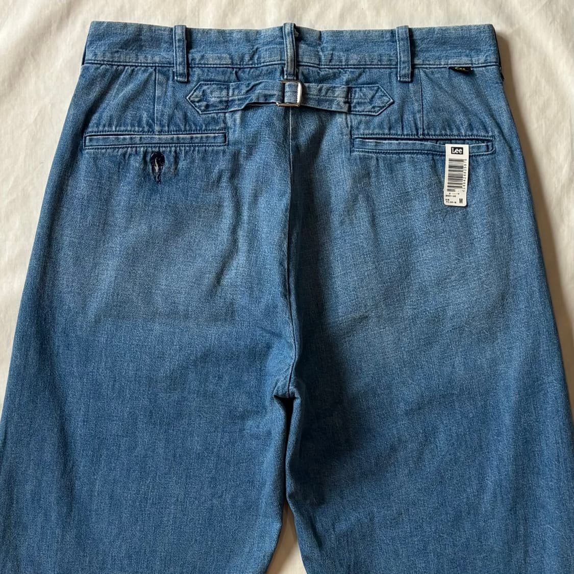 [32] Lee 신치백 세미 와이드 워싱 데님 팬츠 상품이미지9