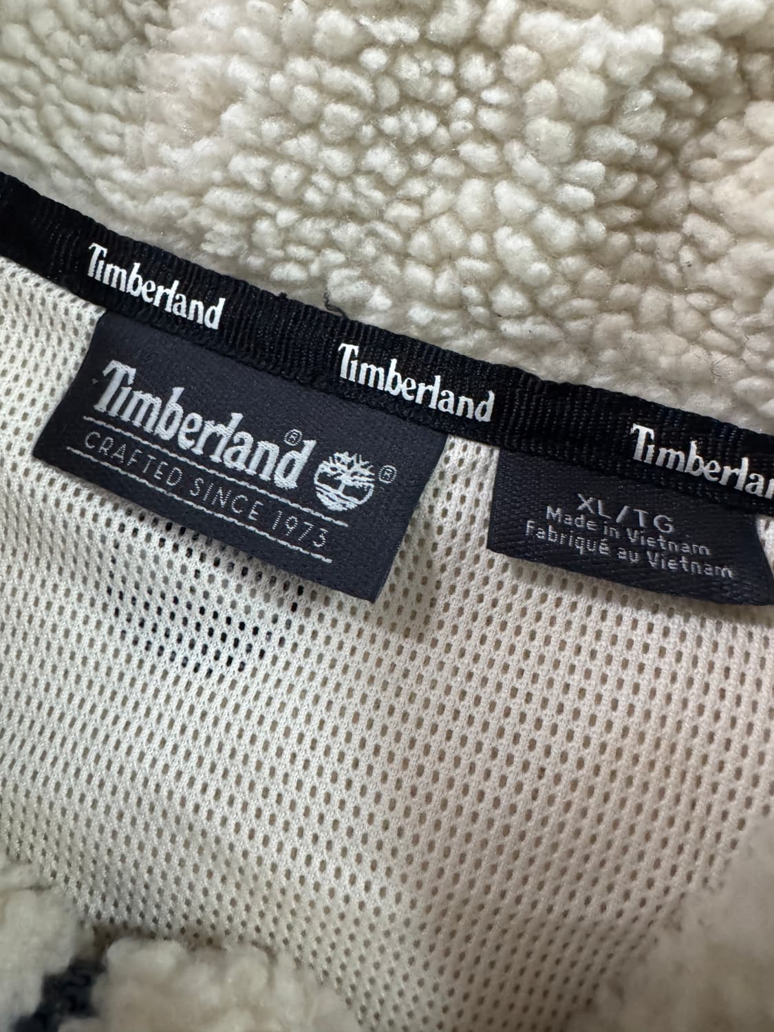 팀버랜드 빅사이즈 뽀글이 플리스 자켓 2XL~XL 상품이미지4