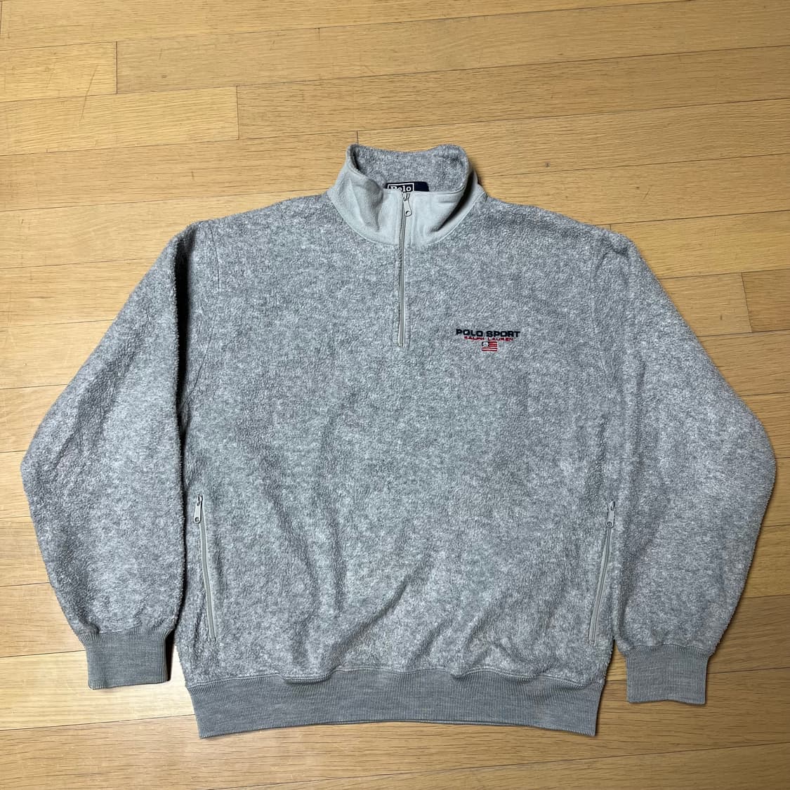 폴로랄프로렌 폴로스포츠 성조기 플리스 하프 집업 상품이미지2