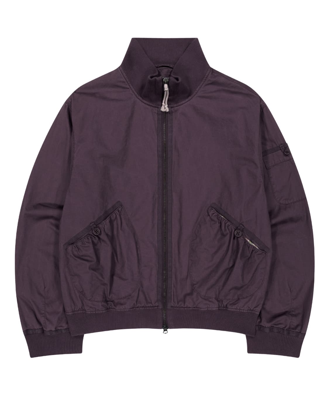 코이세이오 더스티 코튼 봄버 자켓 퍼플 상품이미지1