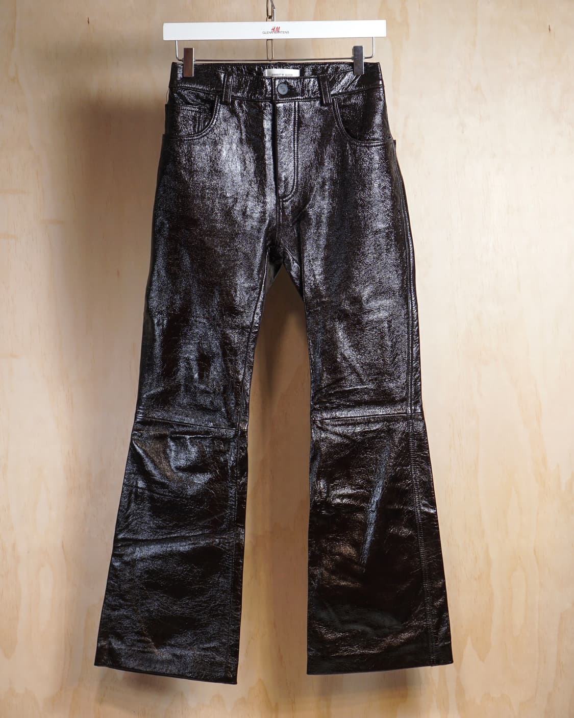 Ernest W Baker 22AW 램스킨 플레어 팬츠 상품이미지3