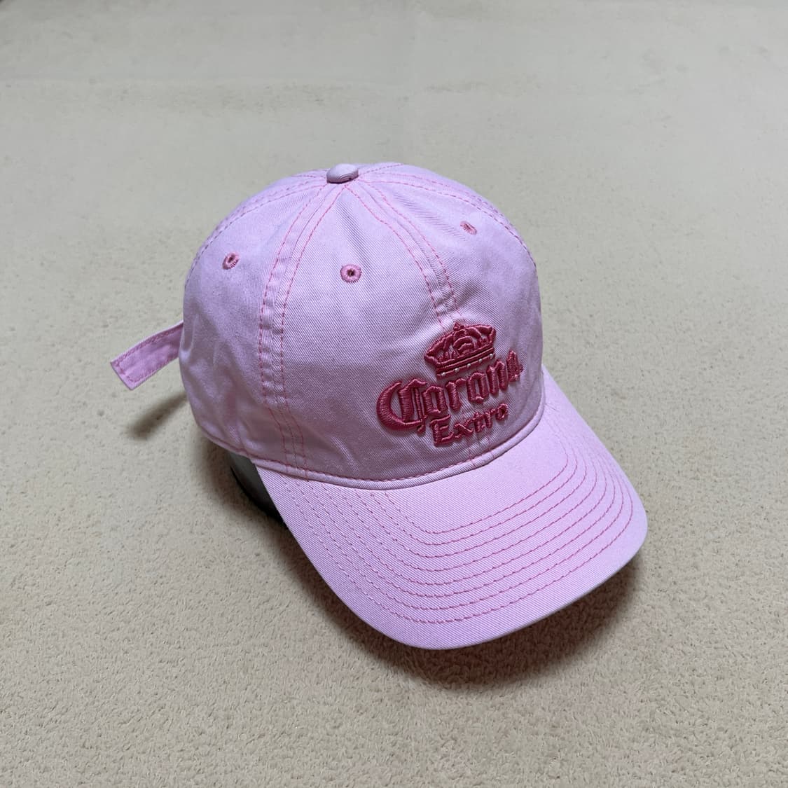 Corona Extra Pink Logo 6-Panel Cap 상품이미지4