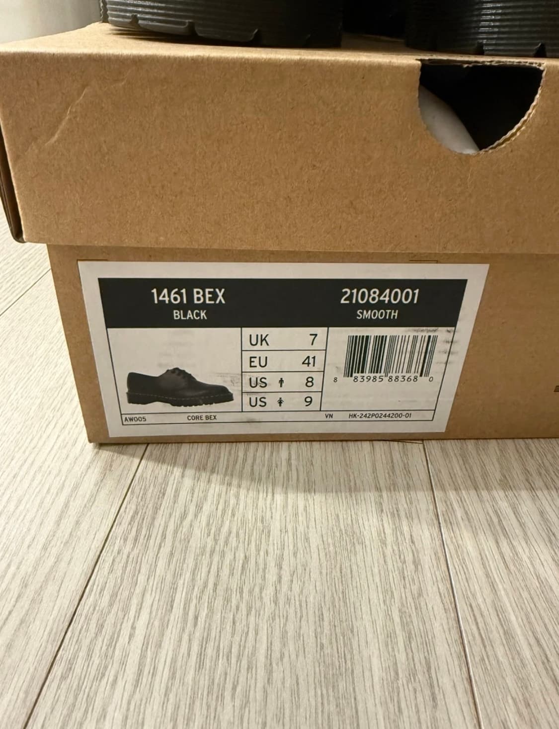 닥터마틴 1461 스무스 벡스 uk7 260~270 상품이미지2