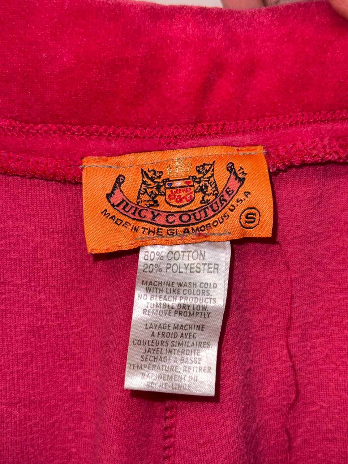 Juicy Couture hot pink training setup 상품이미지10