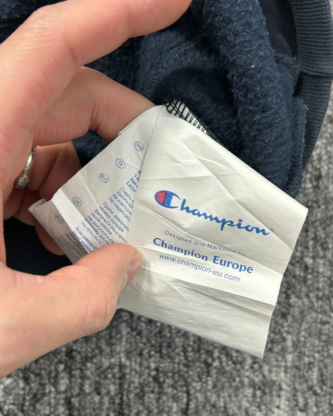 챔피온 올드스쿨 어센틱 집업 상품이미지8