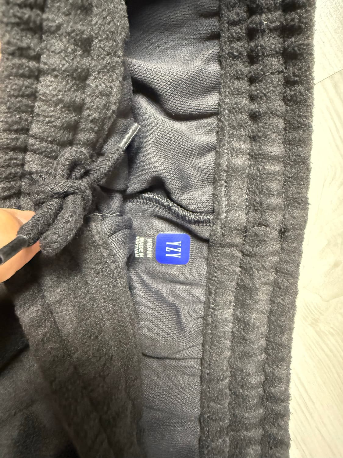 이지 플리스팬츠 블랙 m 상품이미지2