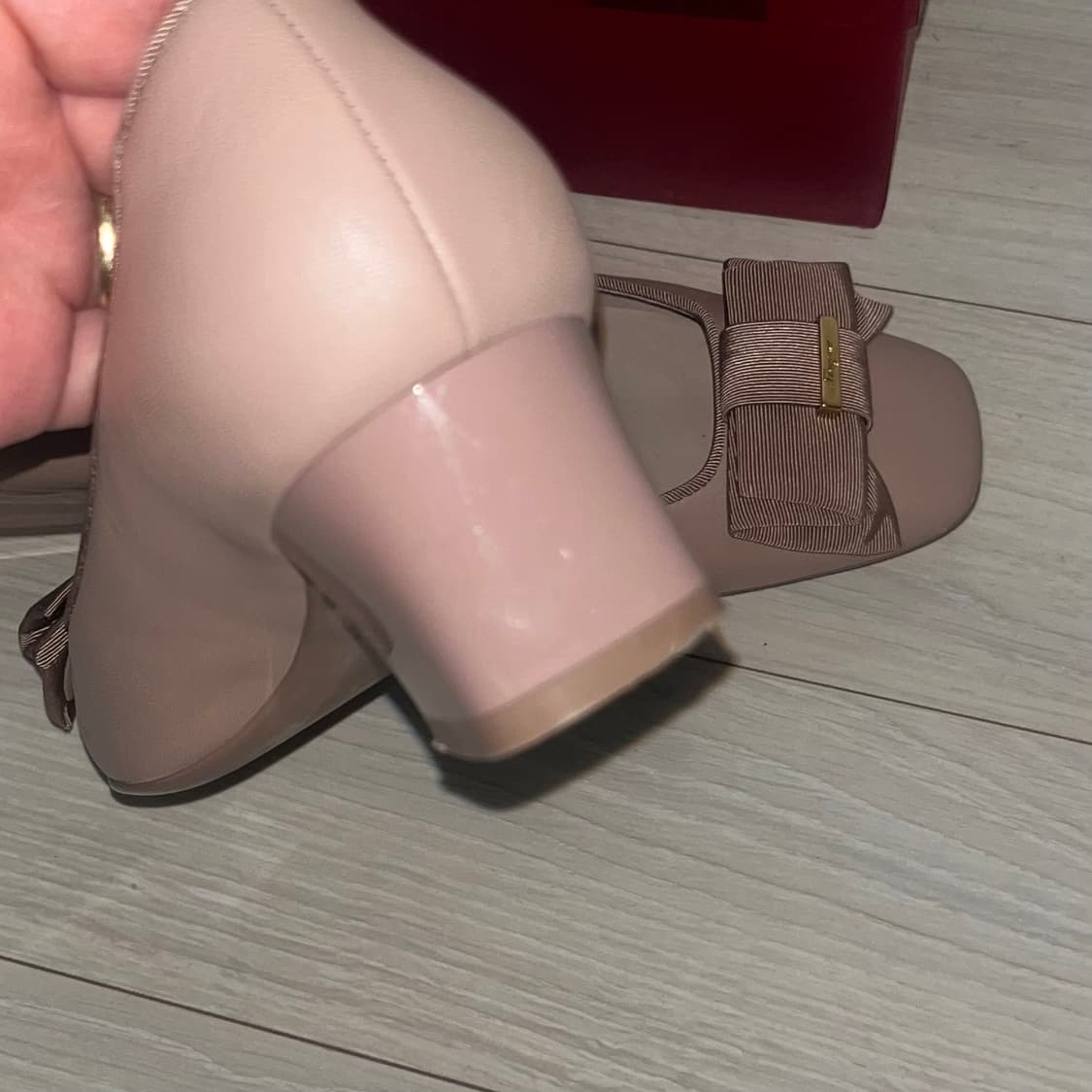 에겐녀깔 페라가모 인디핑크 구두 230 상품이미지8