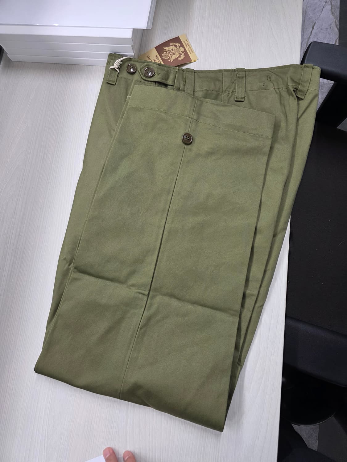 브론슨 M43 팬츠 새상품 36x32 판매합니다. 상품이미지2