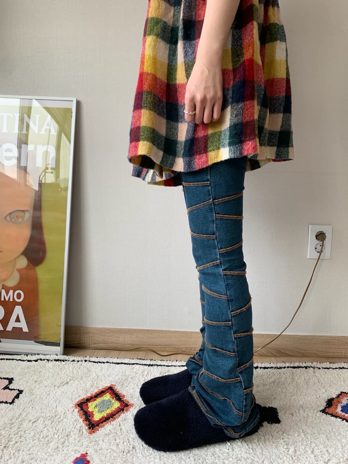 bin bin denim pants 상품이미지3