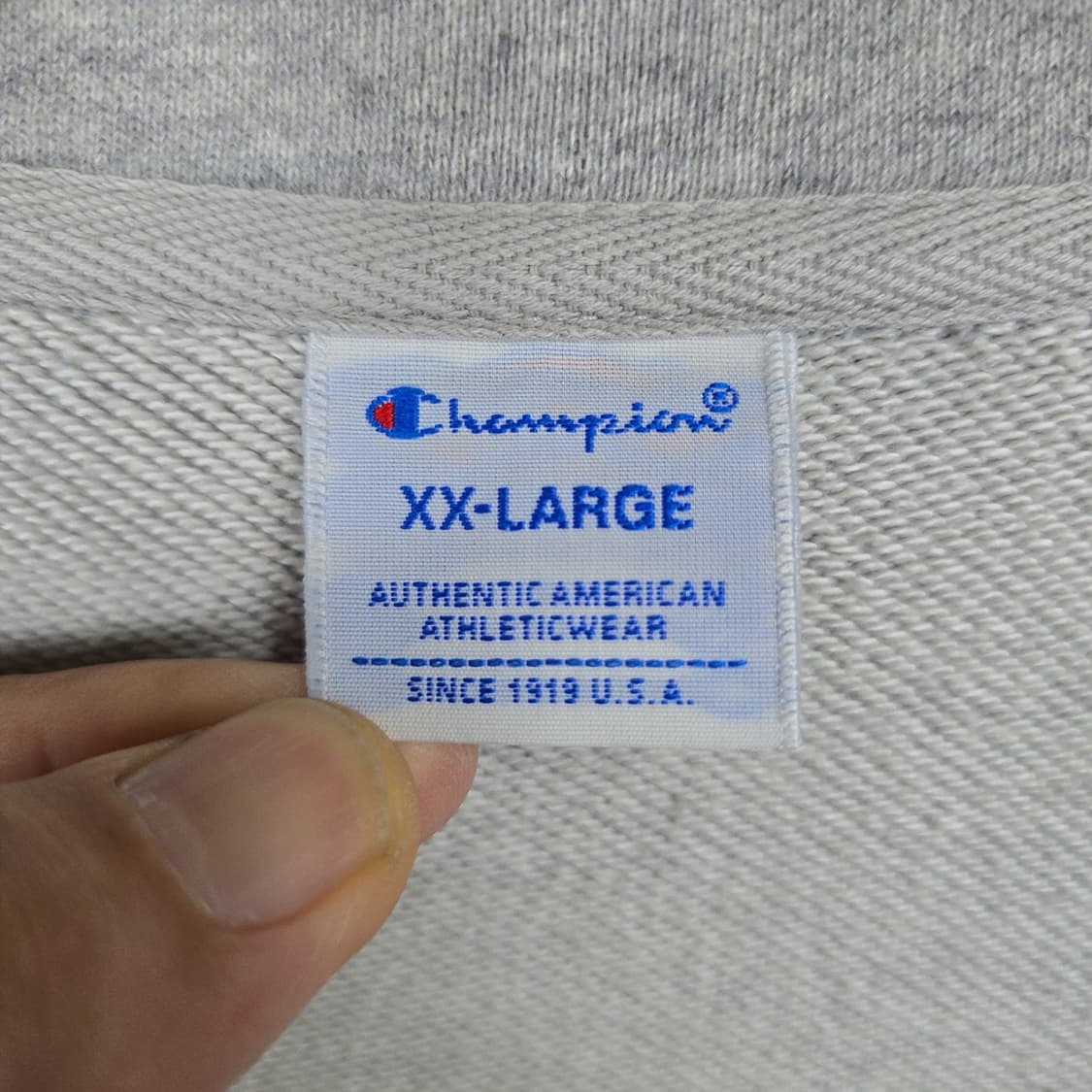 챔피온 하프집업 긴팔티 XXL 상품이미지6
