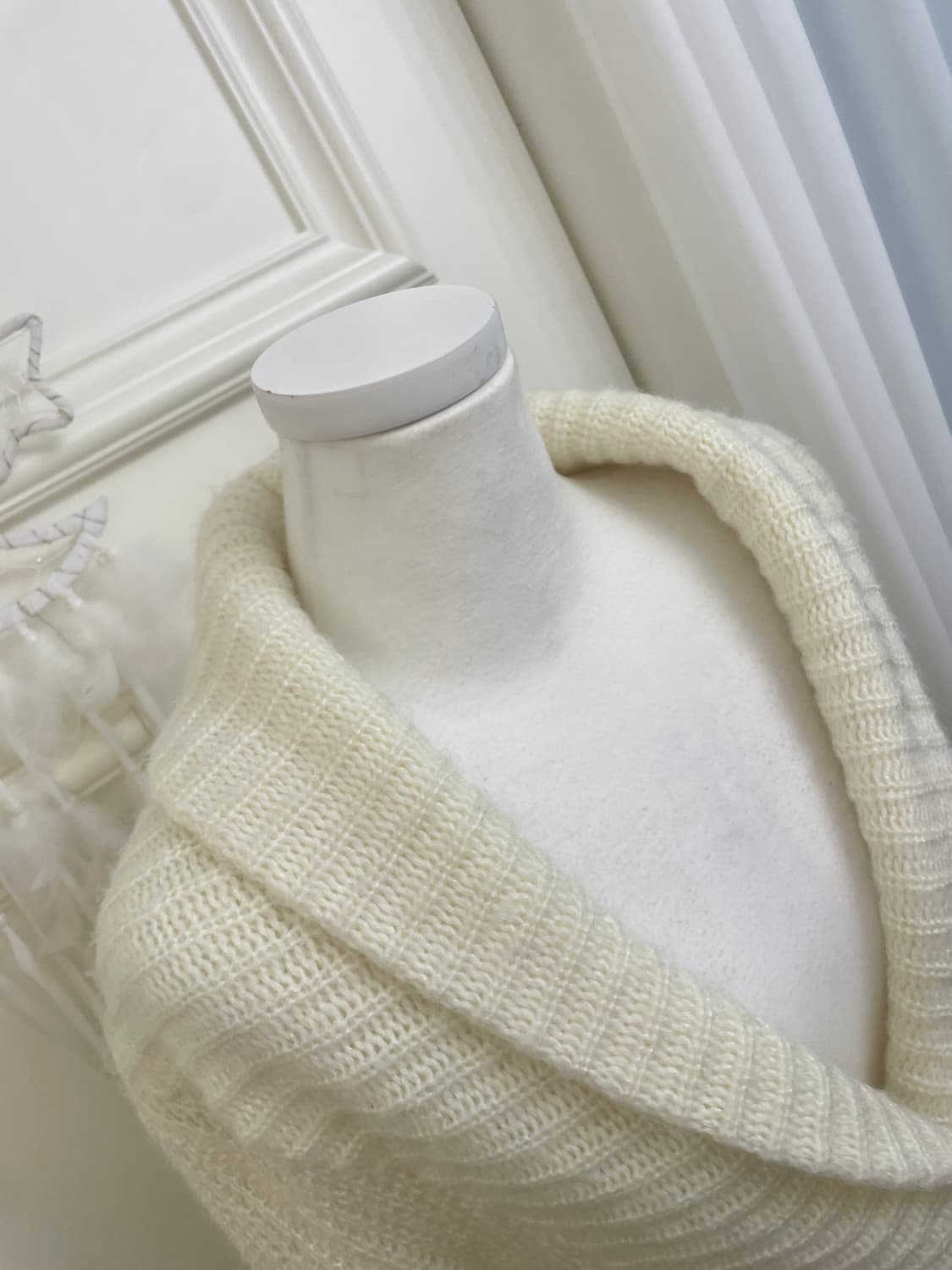DURAS ivory double opc cardigan 상품이미지8