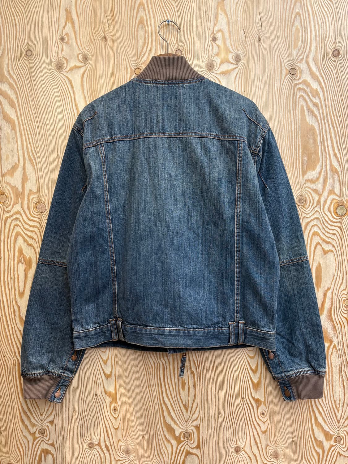 알마니 스티치 투웨이 데님자켓 상품이미지2