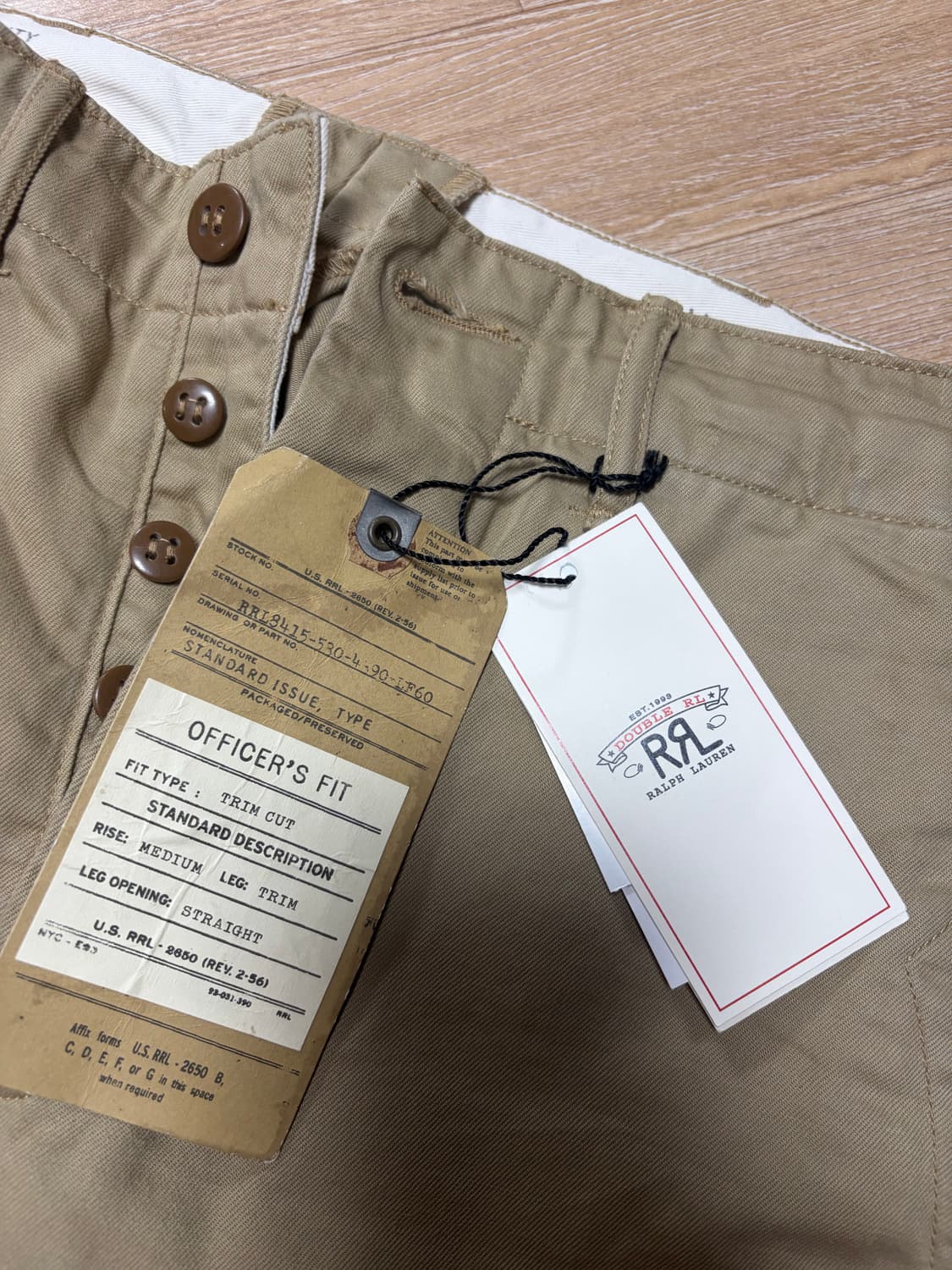 RRL 오피서 치노 30/30사이즈 상품이미지3