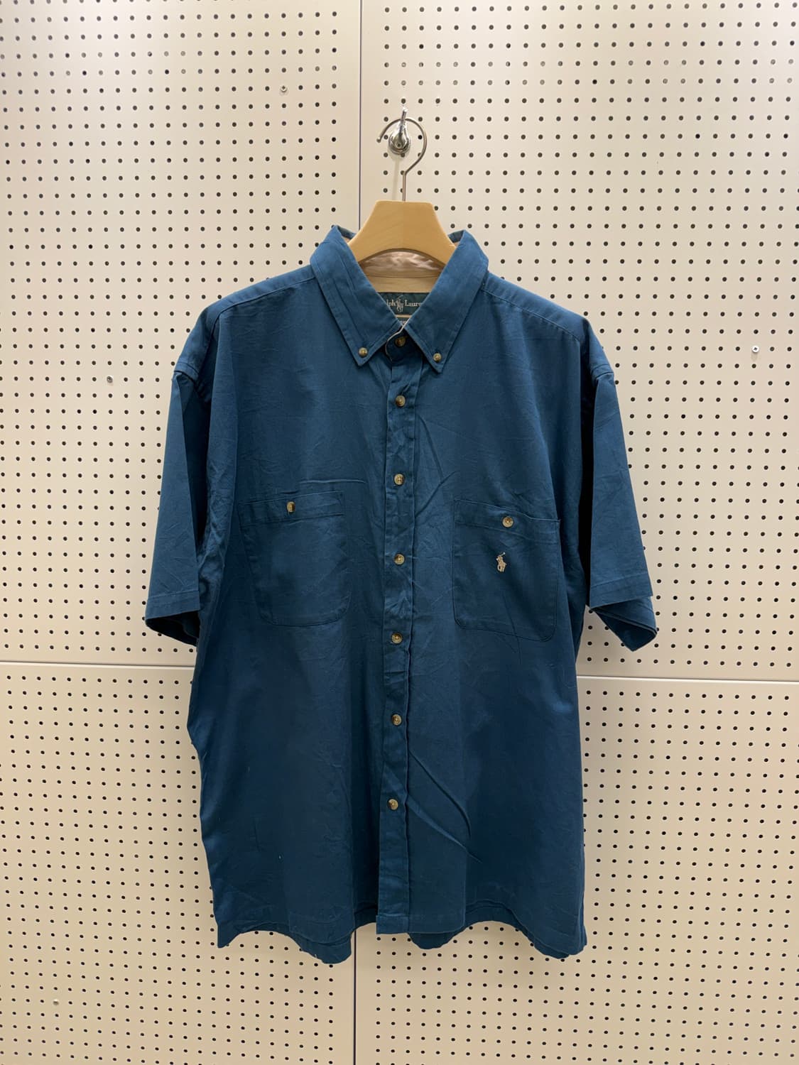 폴로랄프로렌 투포켓 블루 반팔 셔츠 U1262 상품이미지2