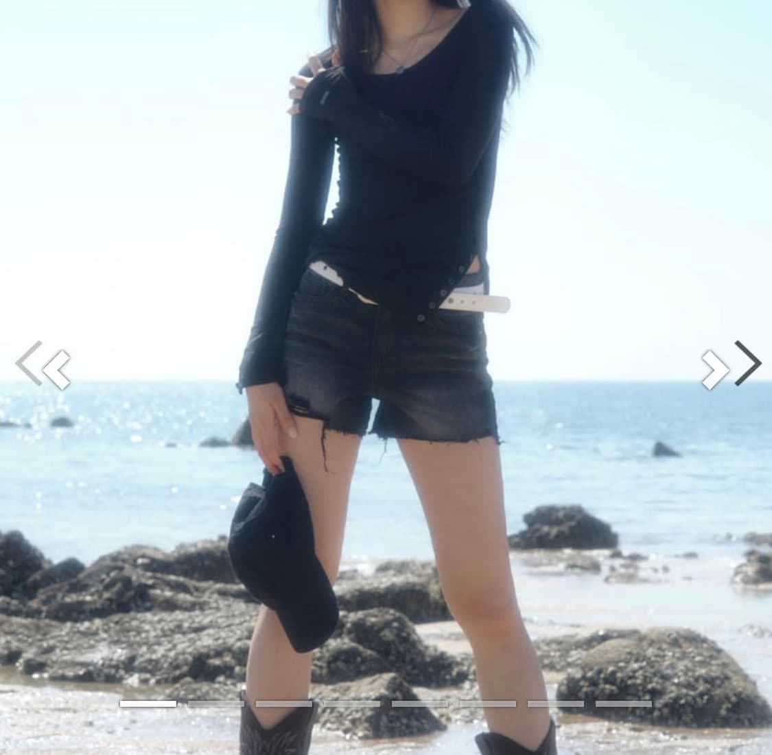 애즈온 hollywood 숏팬츠 m 상품이미지2