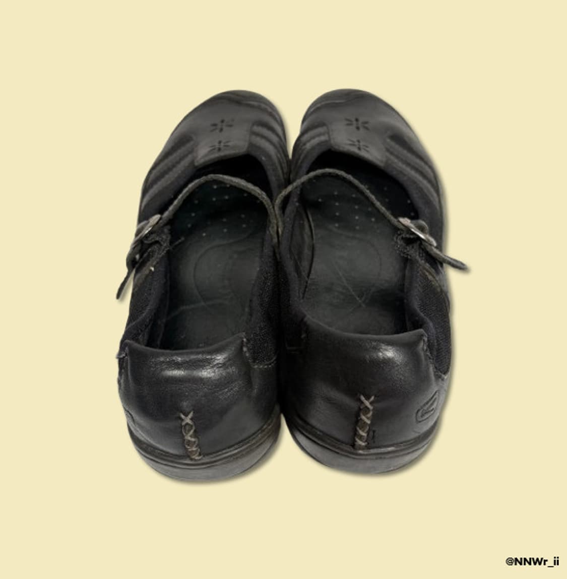 KEEN MARY JANE BLACK FLOWER 상품이미지3