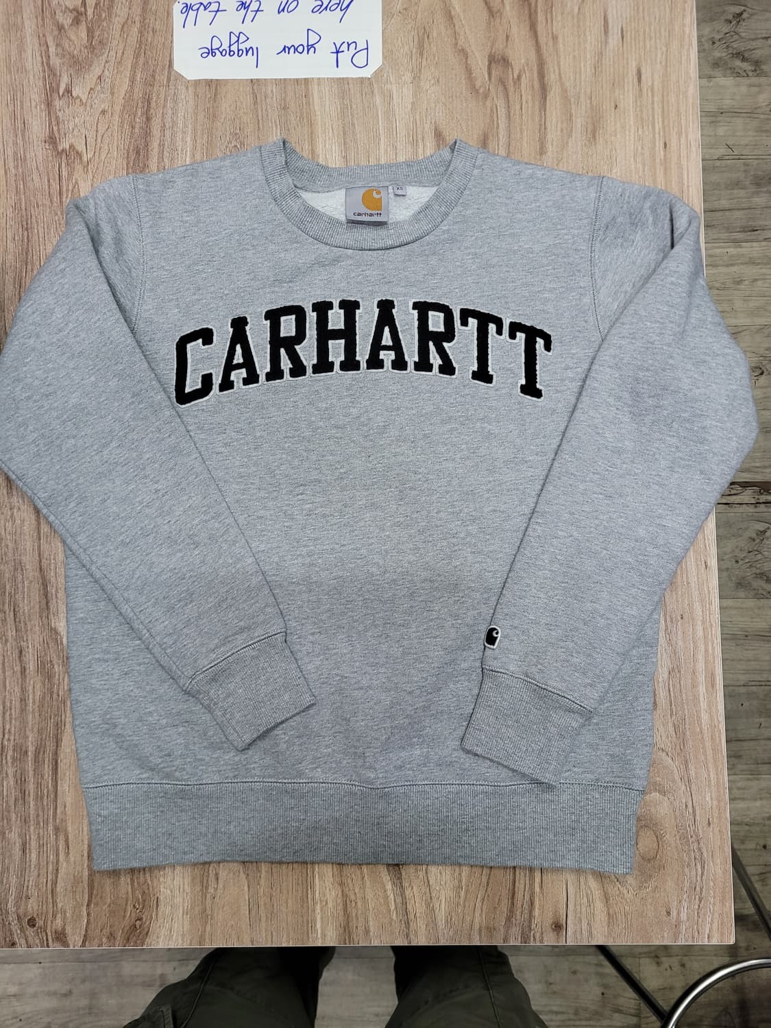 CARHARTT 칼하트 기모 맨투맨 (미착용품) 상품이미지1