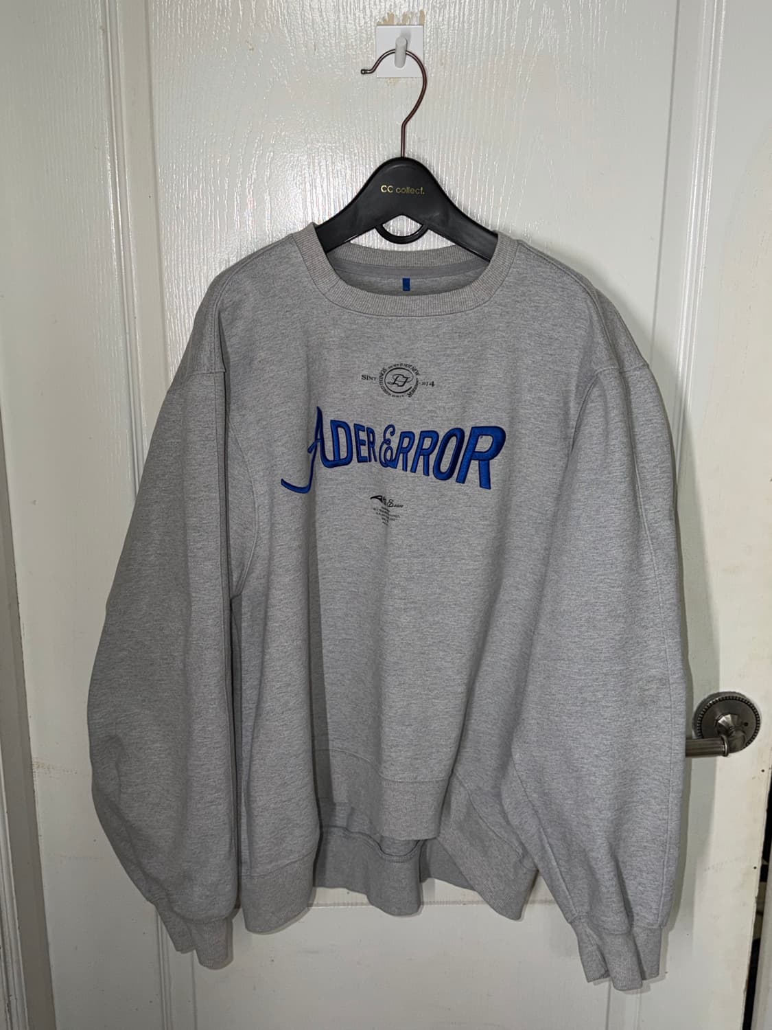 [A2] 아더에러 베리프 로고 스웨트셔츠 그레이 상품이미지1