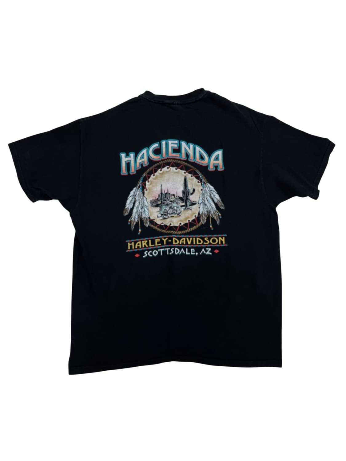 [XL] 90s made USA 할리데이비슨 숏 슬리브 반팔 티셔츠  상품이미지5